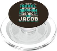 I Am Israel Seed of Abraham Isaac and Jacob Citation Israélite PopSockets PopGrip pour MagSafe