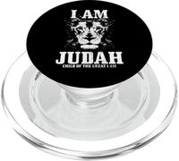 I Am Judah Enfant du Grand Lion Israélite Israël Hébreu PopSockets PopGrip pour MagSafe