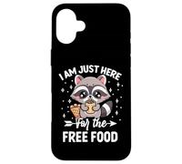 I Am Just Here for The Free Food Coque pour iPhone 16 Plus
