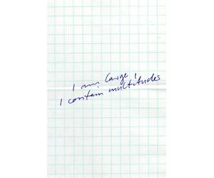 I Am Large, I Contain Multitudes: Motivational & Inspirational Notebook - 110 Pages, 6” x 9”, Blank Pages
