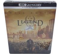 I Am Legend 4k Ultra Hd + Blu-Ray Steelbook Édt Limitée Will Smith Zone B