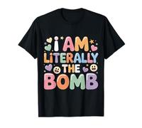 I Am Literally The Bomb Explosive Energy Vibes - T-Shirt