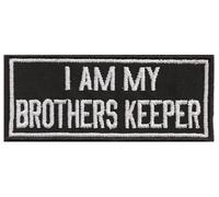 I Am My Brothers Keeper Biker BROTHERHOOD Rocker Écusson Moto insigne
