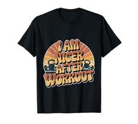 I Am Nicer After Workout Gym Exercise Fitness Mood - T-Shirt