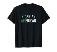 I Am Nigérian American - Nigeria et America Pride T-Shirt