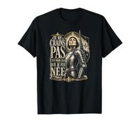 I Am Not Afraid I Was Born to Do This Jeanne d'arc Français T-Shirt