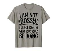 I Am Not Bossy Funny Boss Know What You Should Be Doing T-Shirt