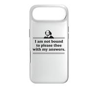 I Am Not Bound to Please Thee with My Answers Littérature Coque pour iPhone Air