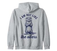 I Am Not Like The Otters Funny Introverti Pun Sweat à Capuche