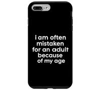 I Am Often Mistaken for an Adult Because of My Age Garçons Fille Coque pour iPhone 7 Plus/8 Plus