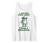 I Am One Fart Away from A Disaster Mal De Ventre Débardeur