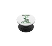 I Am One Fart Away from A Disaster Mal De Ventre PopSockets PopGrip Adhésif