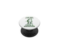 I Am One Fart Away from A Disaster Mal De Ventre PopSockets PopGrip Adhésif