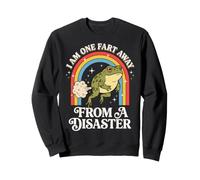 I Am One Fart Away from A Disaster Mal De Ventre Sweatshirt