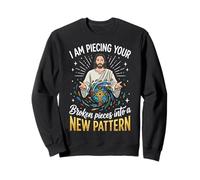 I Am Piecing Your Broken Pieces Into A New Pattern Sweatshirt