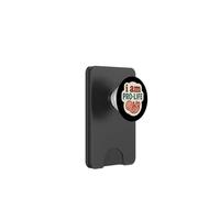 I Am Pro-Life Anti-avortement Enceinte Nouvelle Mère Fœtus Bébé PopSockets PopWallet pour MagSafe