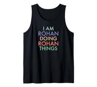 I am Rohan. Doing, Rohan Things. Célébration Amusante Débardeur