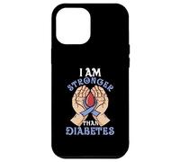 I Am Stronger Than Diabetes | Diabétique | Sensibilisation au diabète Coque pour iPhone 12 Pro Max