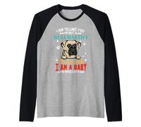 I Am Telling You I'm Not A Bullmastiff Dog Mom Puppy Lovers Manche Raglan