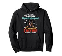 I Am Telling You I'm Not A Dachshund Dog Mom Puppy Lovers Sweat à Capuche