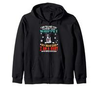I Am Telling You I'm Not A Whippet Dog Mom Puppy Lovers Sweat à Capuche