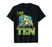 I am Ten Turtle Dixième Anniversaire Amoureux de Tortue T-Shirt