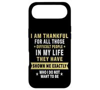 I Am Thankful for Difficult People in My Life Funny Novelty Coque pour iPhone Air