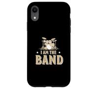 I Am The Band Awesome Batterie Player for A Drummer Coque pour iPhone XR