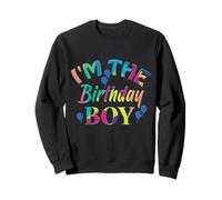 I Am The Birthday Boy Kids Matching Family Cool Graphic Art Sweatshirt