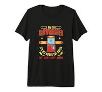 I Am The Clawmaster Crane Addict Jeu d'arcade rétro Skills T-Shirt Haut de Gamme