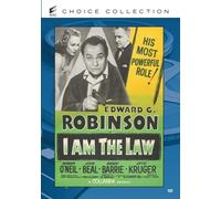 I am the Law (DVD) Barbara O'Neil Edward G. Robinson Otto Kruger Wendy Barrie