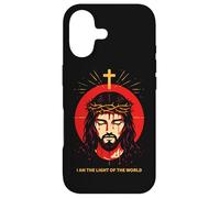 I Am The Light of The World John 8:12 Jésus Bible Verse Art Coque pour iPhone 17