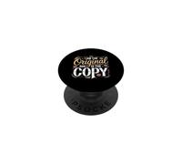 I Am The Original She is The Copy Jumeau Assorti PopSockets PopGrip Adhésif