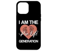 I Am The Pro-Life Generation Anti Abortion Femmes Hommes Coque pour iPhone 12 Pro Max