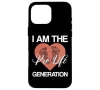 I Am The Pro-Life Generation Anti Abortion Femmes Hommes Coque pour iPhone 16 Pro Max