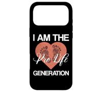 I Am The Pro-Life Generation Anti Abortion Femmes Hommes Coque pour iPhone 17 Pro Max