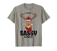 I Am The Sassy Reindeer Funny Christmas Matching Family T-Shirt