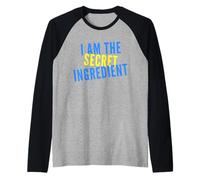 I Am The Secret Ingredient Funny Baking Baker Chef Cook Manche Raglan