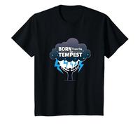 I Am The Storm : Un Art inspirant né de la tempête T-Shirt, Enfant, Noir, 4 Ans