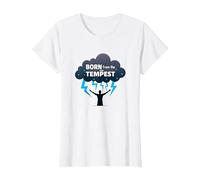 I Am The Storm : Un Art inspirant né de la tempête T-Shirt, Femme, Blanc, M