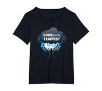 I Am The Storm : Un Art inspirant né de la tempête T-Shirt, Femme Grandes Tailles, Noir, 5X