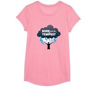 I Am The Storm : Un Art inspirant né de la tempête T-Shirt, Fille, Rose, M