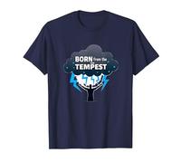 I Am The Storm : Un Art inspirant né de la tempête T-Shirt, Homme, Bleu Marine, 4XL