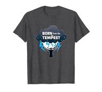 I Am The Storm : Un Art inspirant né de la tempête T-Shirt, Homme, Chiné Foncé, 6XL