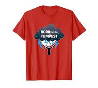 I Am The Storm : Un Art inspirant né de la tempête T-Shirt, Homme, Rouge, 3XL
