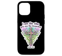 I Am The Vine You are The Branches Bible chrétienne pour Femme Coque pour iPhone 12/12 Pro
