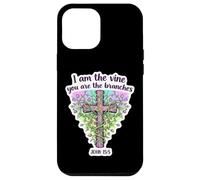 I Am The Vine You are The Branches Bible chrétienne pour Femme Coque pour iPhone 12 Pro Max