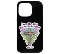 I Am The Vine You are The Branches Bible chrétienne pour Femme Coque pour iPhone 13 Pro