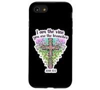 I Am The Vine You are The Branches Bible chrétienne pour Femme Coque pour iPhone SE (2020) / 7/8