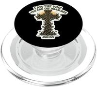 I Am The Vine You are The Branches Verse de la Bible chrétienne Dieu PopSockets PopGrip pour MagSafe